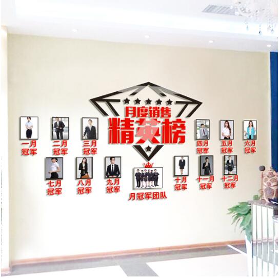 上海中科金财科技股份有限公司文化亚克力墙设计图