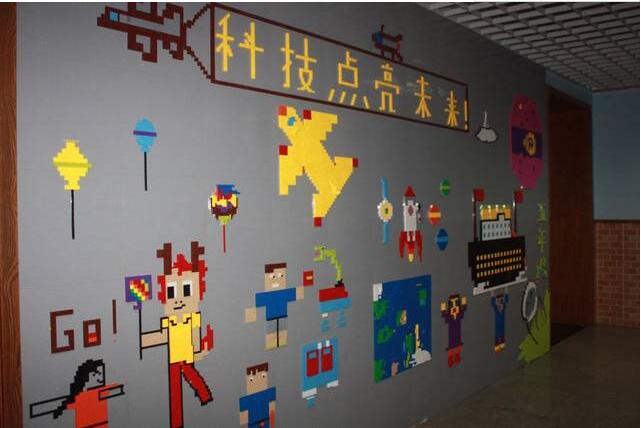中学新校区校园文化墙制作