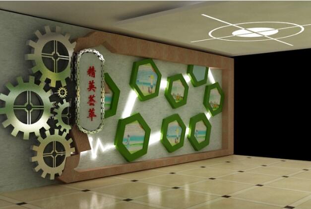 华侨中学文化墙创意设计