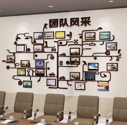 北京新源亿威有限公司企业文化墙团队创意设计