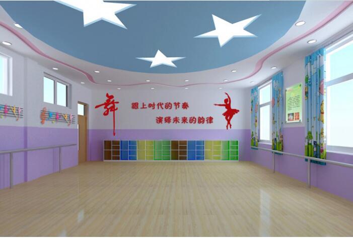 舞蹈培训学校文化墙设计