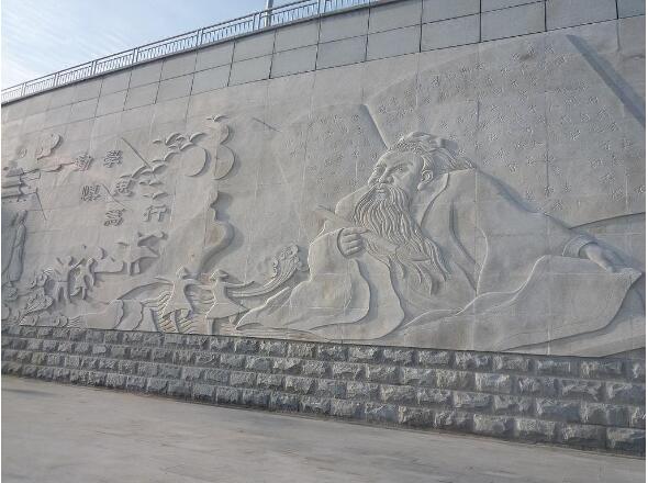 洪洞高中文化墙浮雕设计报价图片
