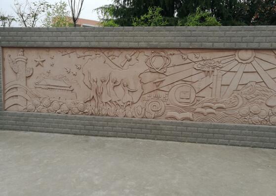 学院附中文化墙浮雕设计报价图片