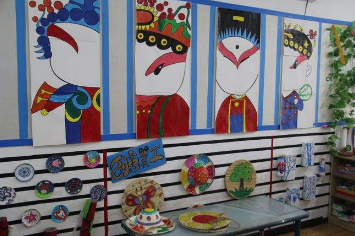 幼儿园主题墙面布置设计图片欣赏 幼儿园大班教室创意