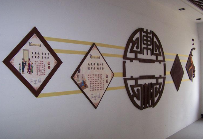 企业文化墙公司装饰画走廊名言励志标语文化墙制作