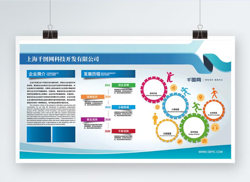 企业文化墙设计方案效果图下载