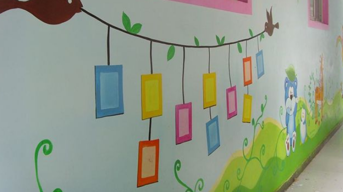 幼儿园墙体彩绘郑州幼儿园墙体彩绘制作