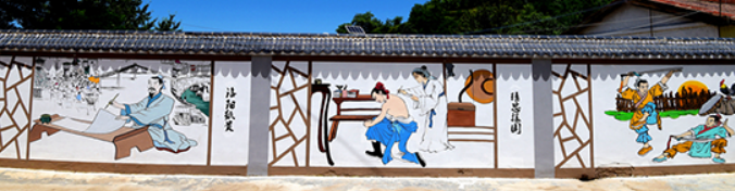 新农村墙绘素材,乡村文化墙设计