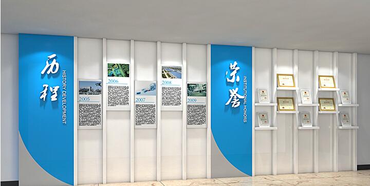 旅游企业文化展示墙设计