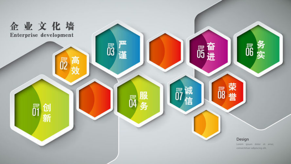 素雅廉政文化墙企业文化墙设计图片