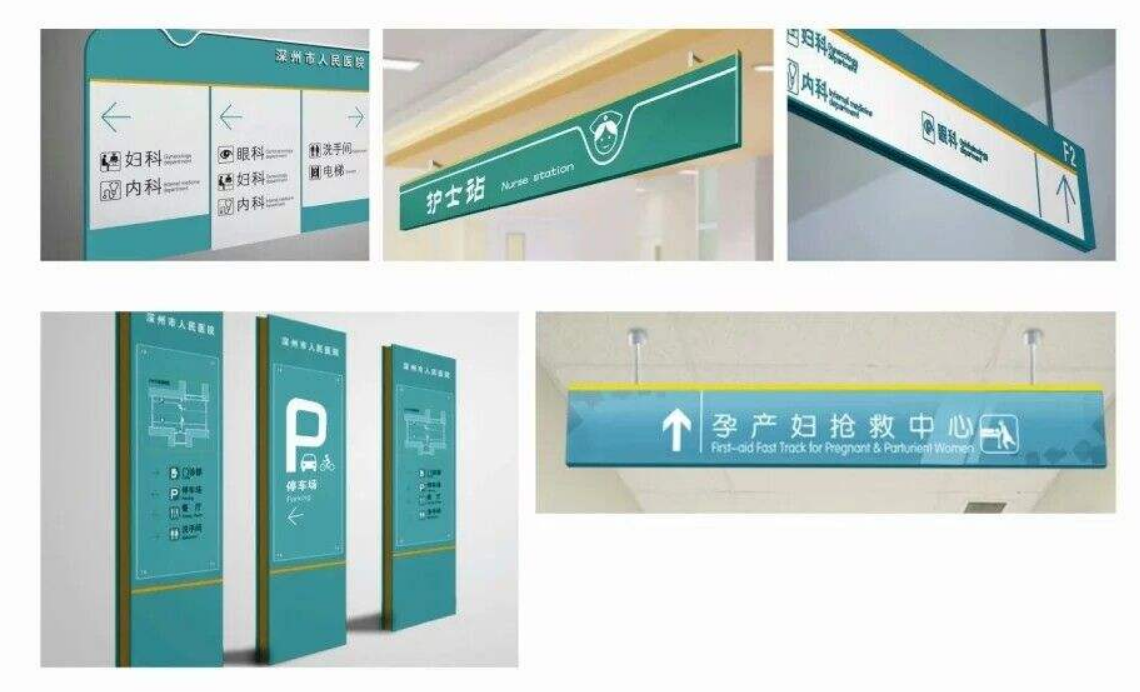 医院导视牌系统