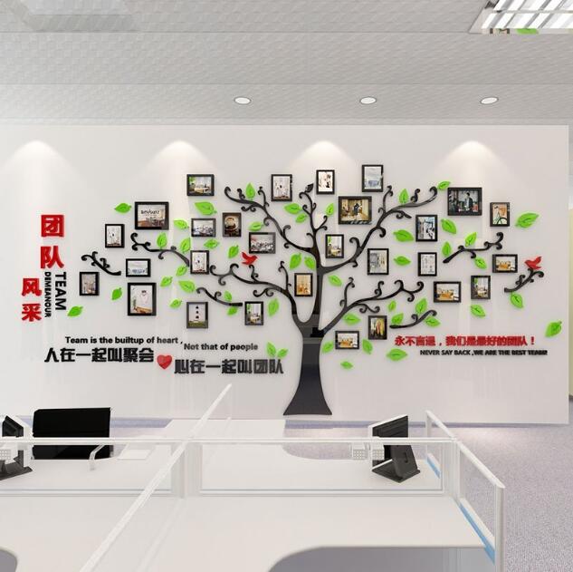 亚克力文化墙制作效果图