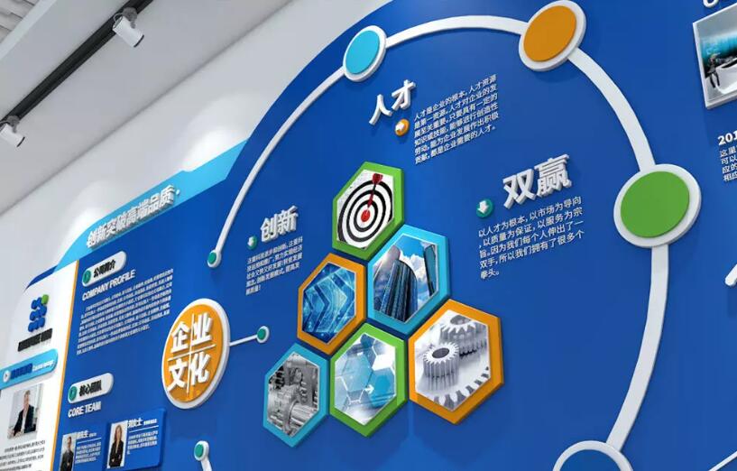 创意企业文化墙