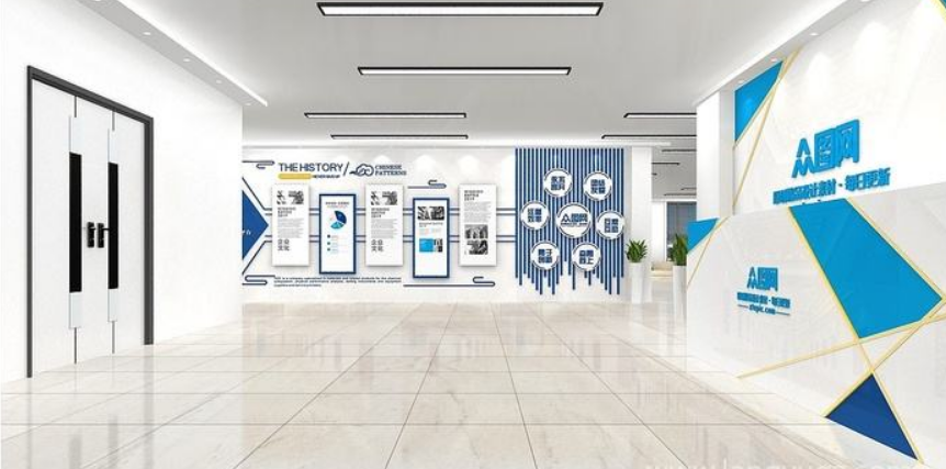 大型企业形象墙文化展板