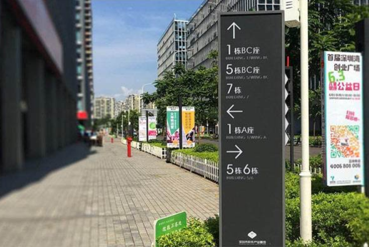 景区导视牌效果图3