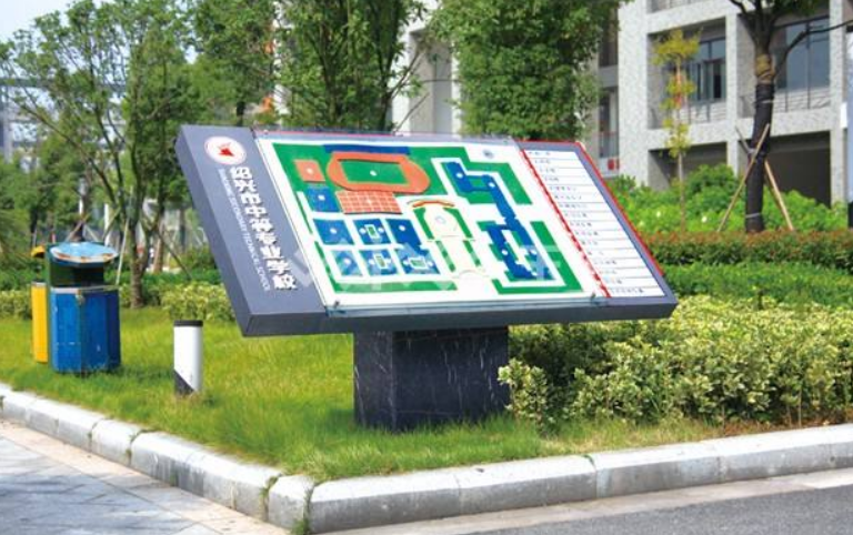 学校导视系统标识牌的设计思路