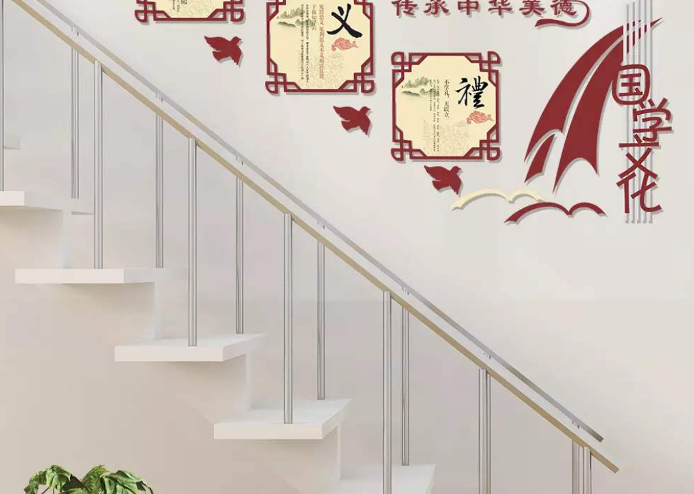 企业楼道文化墙形象墙创意员工风采照片墙