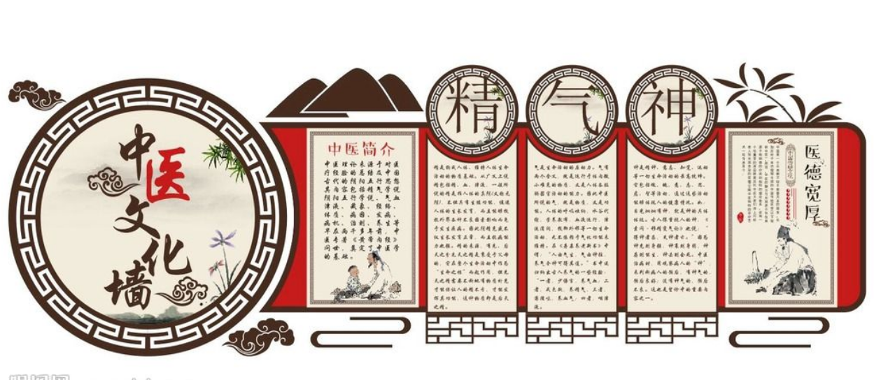 十九大古典中国风元素廉政文化墙图片模板