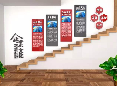 楼梯文化墙 廉政展板图片