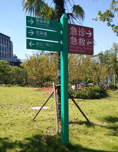 户外大型导视牌