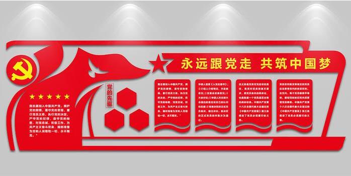 政府党建全国两会政府工作文化墙制作效果图