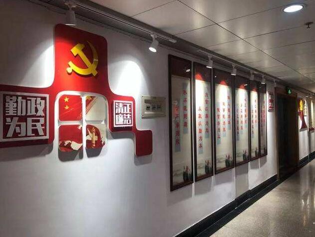 政府党建全国两会政府工作文化墙制作效果图