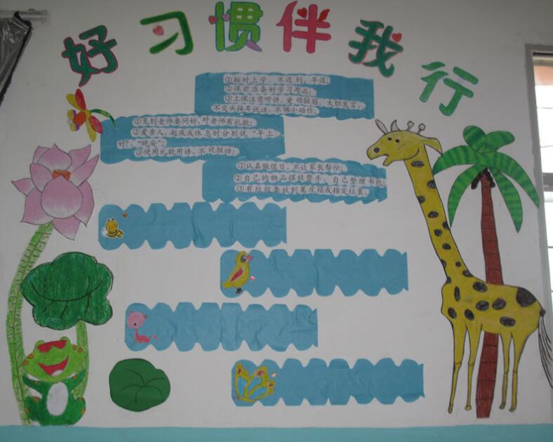 创意班级文化墙制作效果图