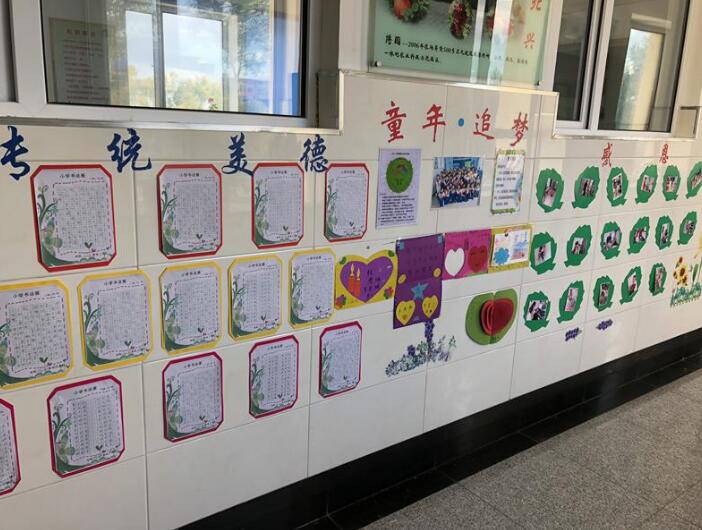 班级走廊文化墙制作效果图-北京飓马文化墙设计制作