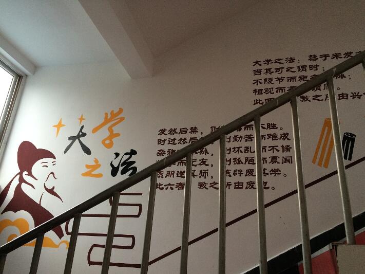 创意学校文化墙彩绘制作效果图