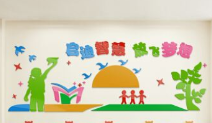 幼儿园校园班级文化墙装饰墙贴教室儿童房布置3d立体