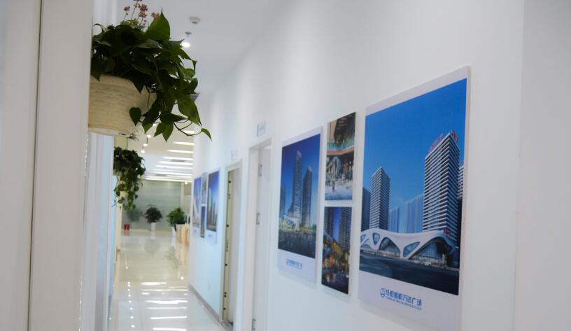 办公室楼道文化墙制作效果图
