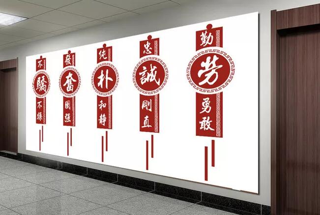 特色楼道文化墙制作效果图