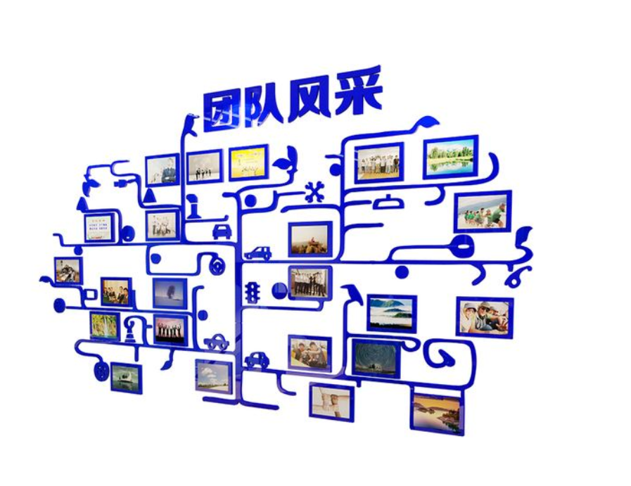 立体办公室装饰激励公司企业文化墙励志