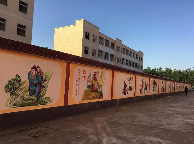 校园文化墙图片