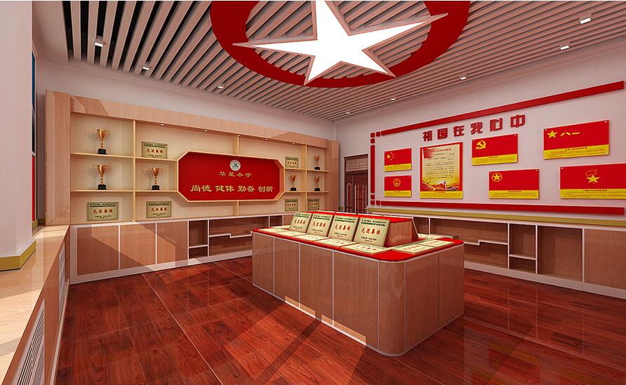 校园建设文化墙制作效果图