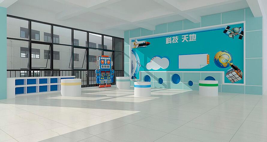 校园建设文化墙制作效果图