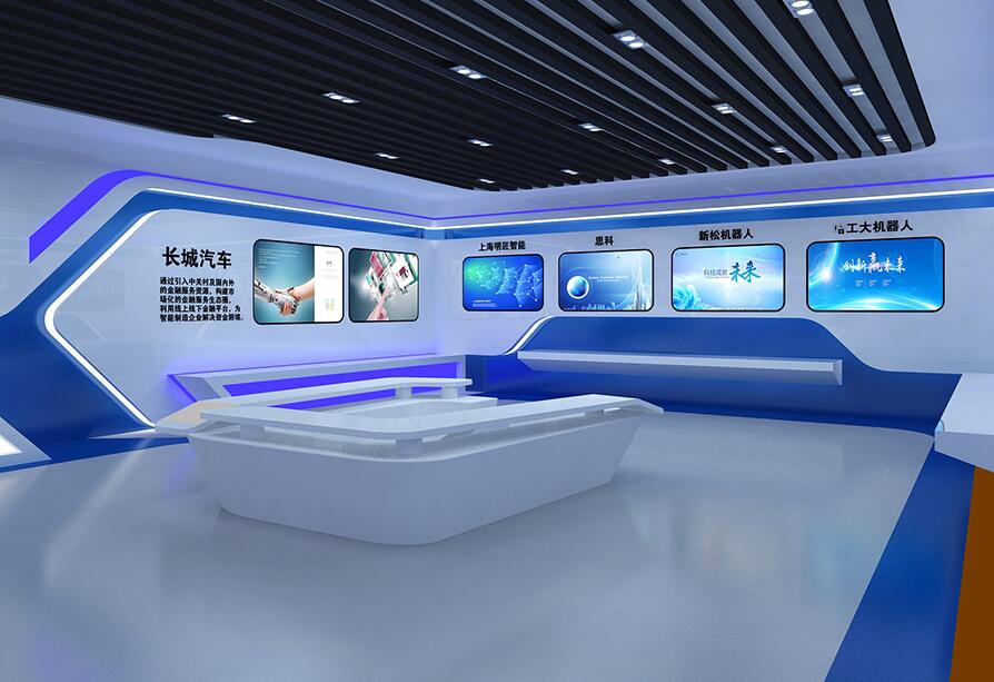 企业展厅设计图片