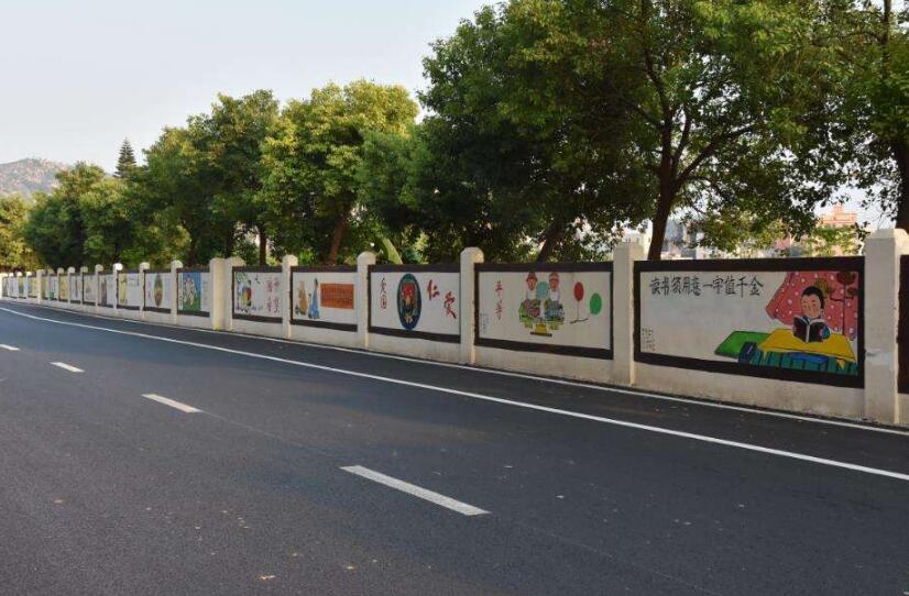 公路文化墙制作效果图