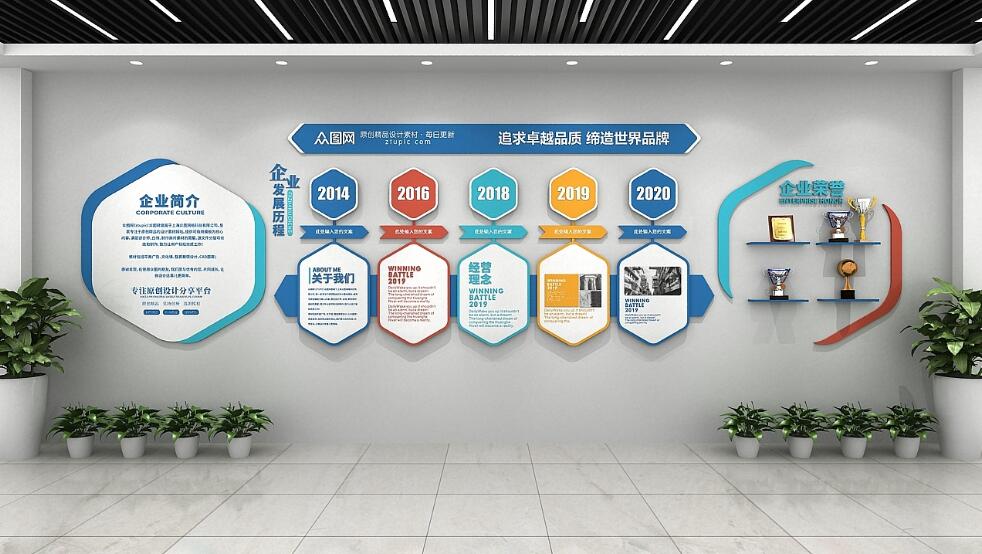 文化墙制作效果图