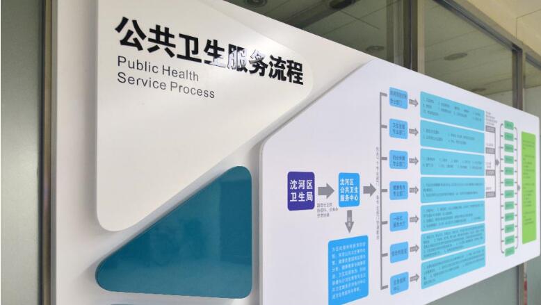 卫生服务站文化墙制作效果图