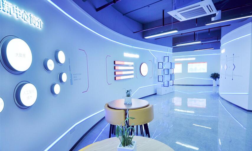 公司展厅文化墙制作效果图