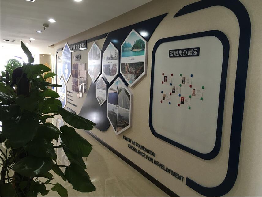 控股集团文化墙制作效果图