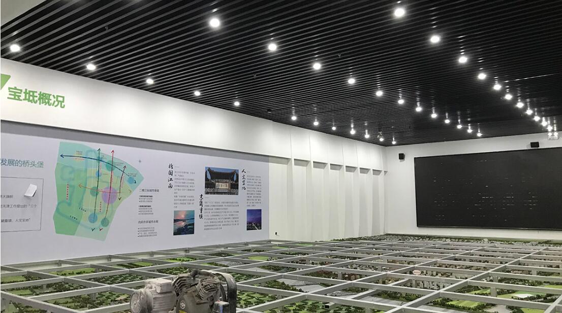 农业展厅文化墙制作效果图