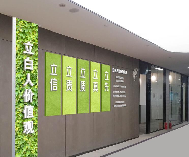 孵化中心基地文化墙设计