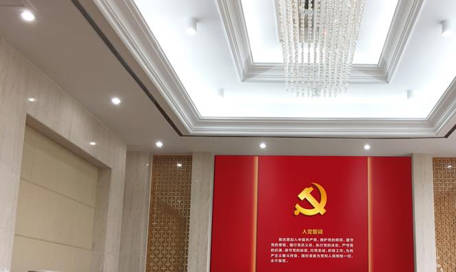 共筑中国梦文化墙设计2